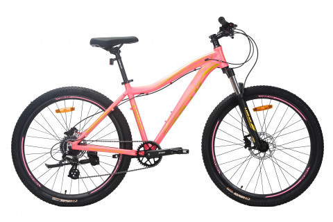 LORAK GLORY 250 HD Матовый Розовый/Золотой рама 17 (на рост 155-173)