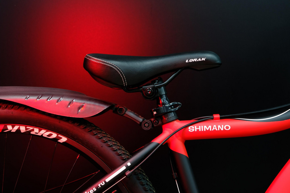 Lorak Dynamic 26 Матовый Чёрный/Красный