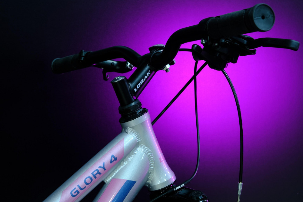 Lorak Glory 4 Серебристый/Розовый рама 15 (на рост 141-160)