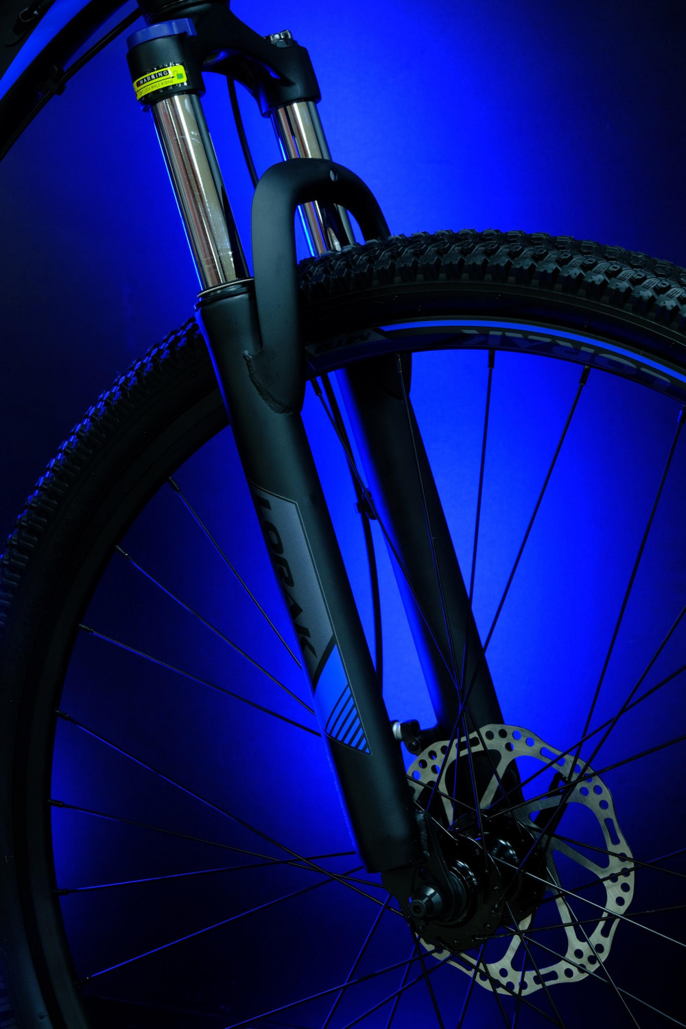 LORAK M-07 Prom Матовый Чёрный/Синий 21р (на рост 183-190)