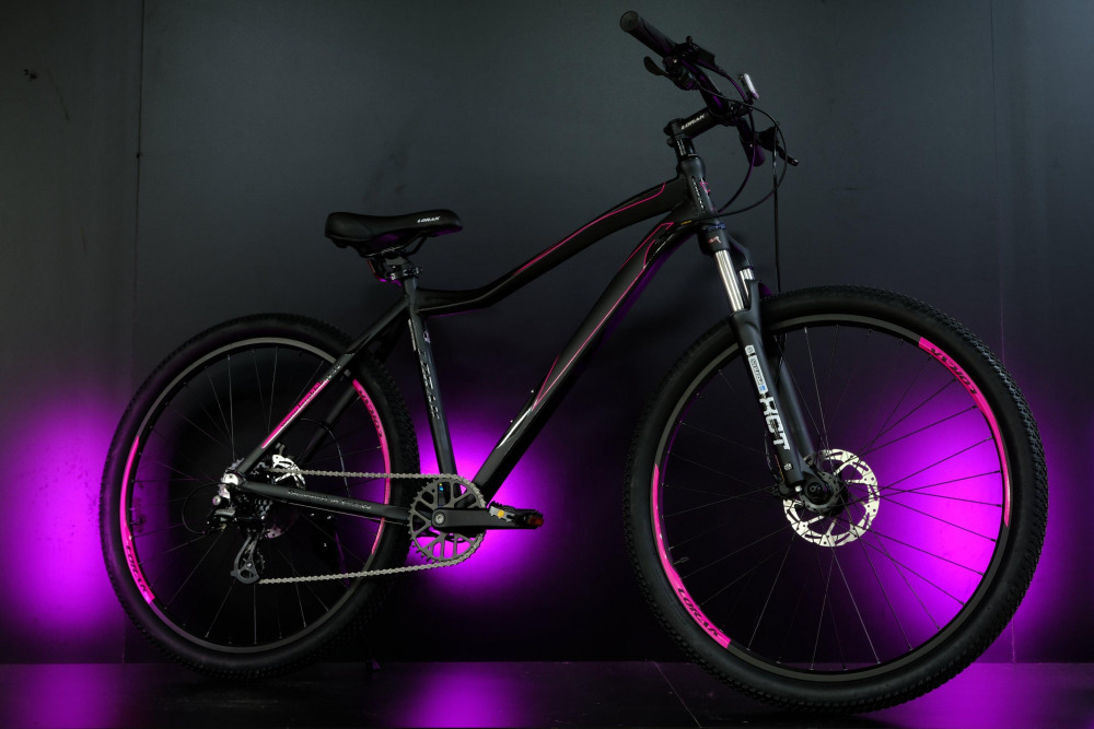 LORAK GLORY 300 8 sp Матовый Чёрный/Розовый 15р (на рост 141-160)