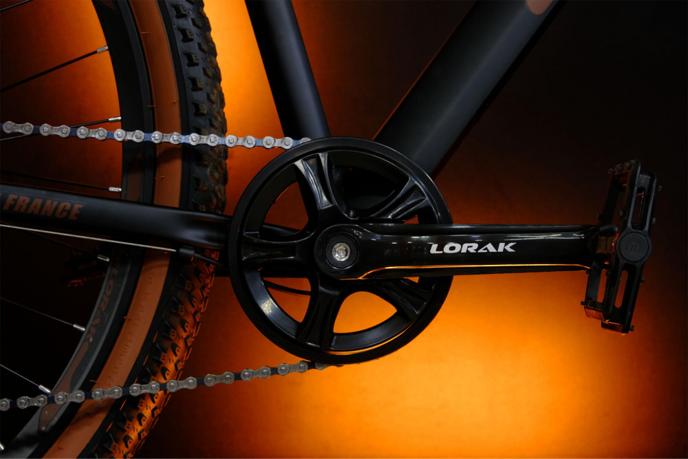 LORAK Fast Brown 29 Матовый Чёрный рама 19 (на рост 171-182)