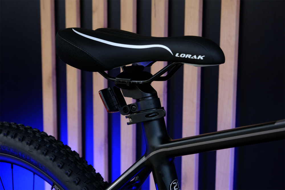 LORAK MT 29 - 5000 Матовый Чёрный/Серый рама 23 (на рост 188-203)